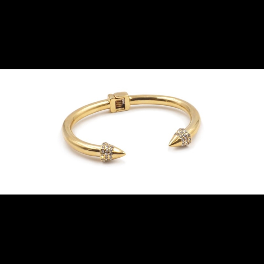 Gold bling bracelet